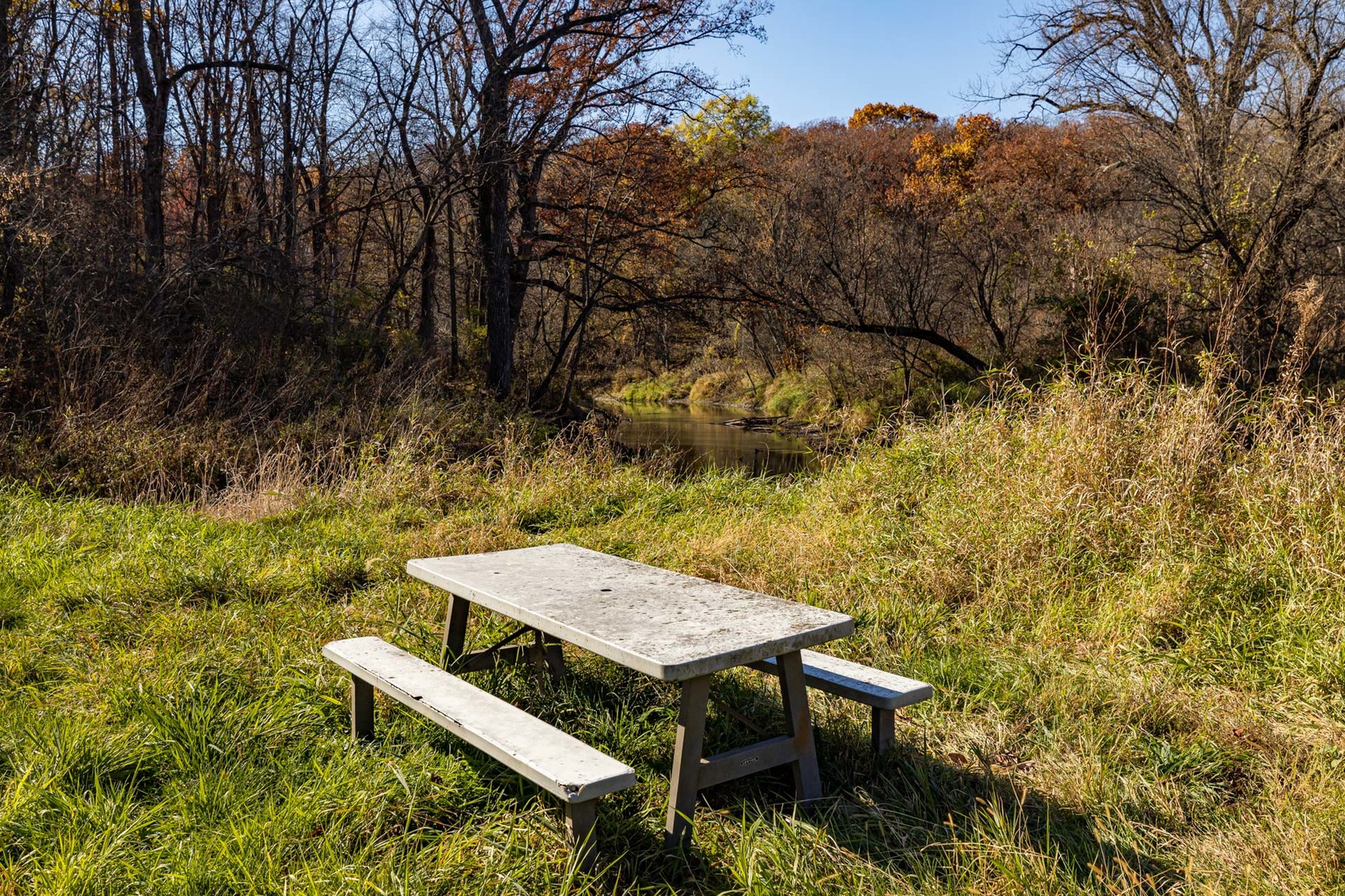 17501 Bishop Road Morrison, IL 61270 - Photo 142 of 167 a wooden bench sitting in a backyard of a house
