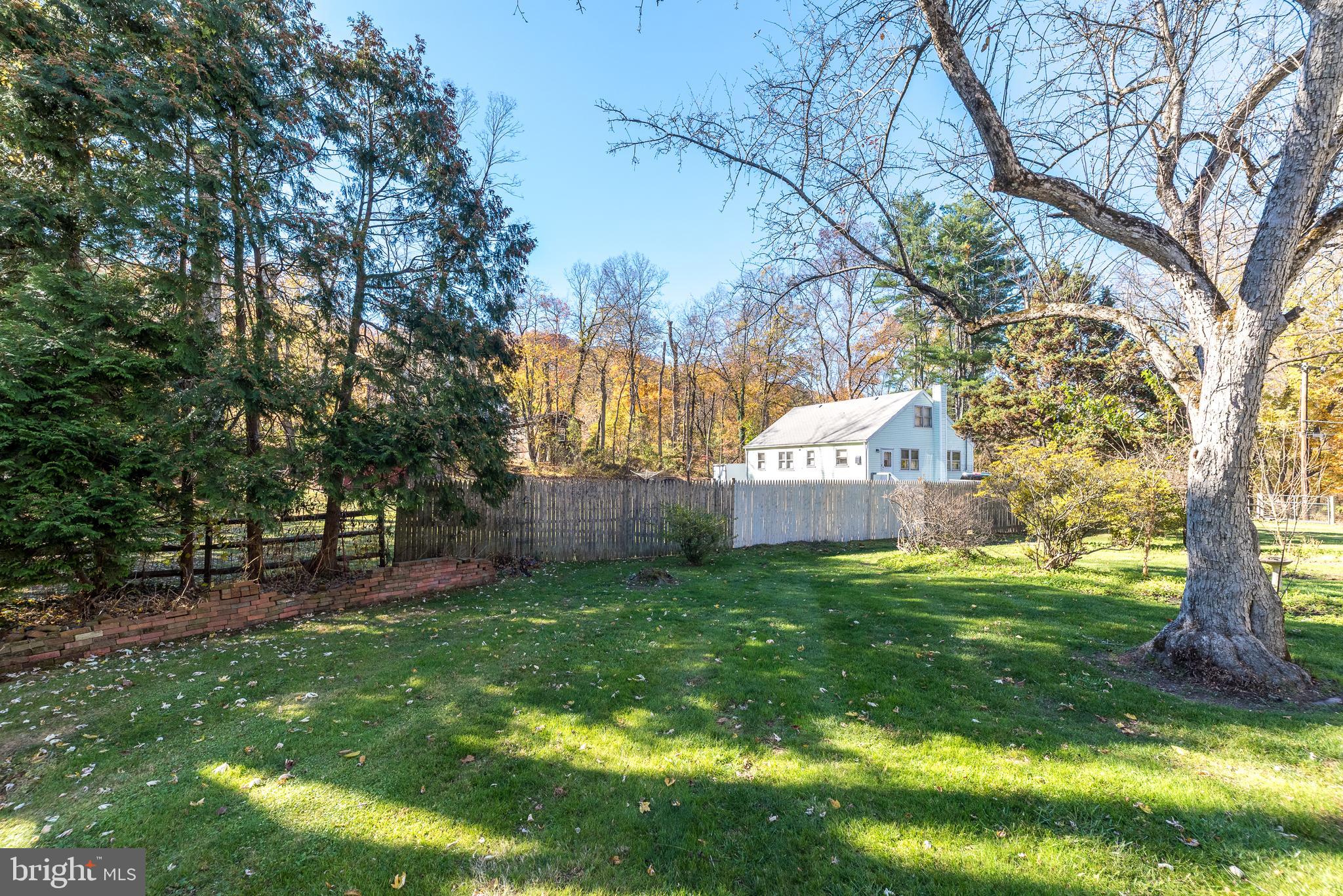 1442 River Road Upper Black Eddy, PA 18972 - Photo 56 of 65 a view of a yard with plants and trees