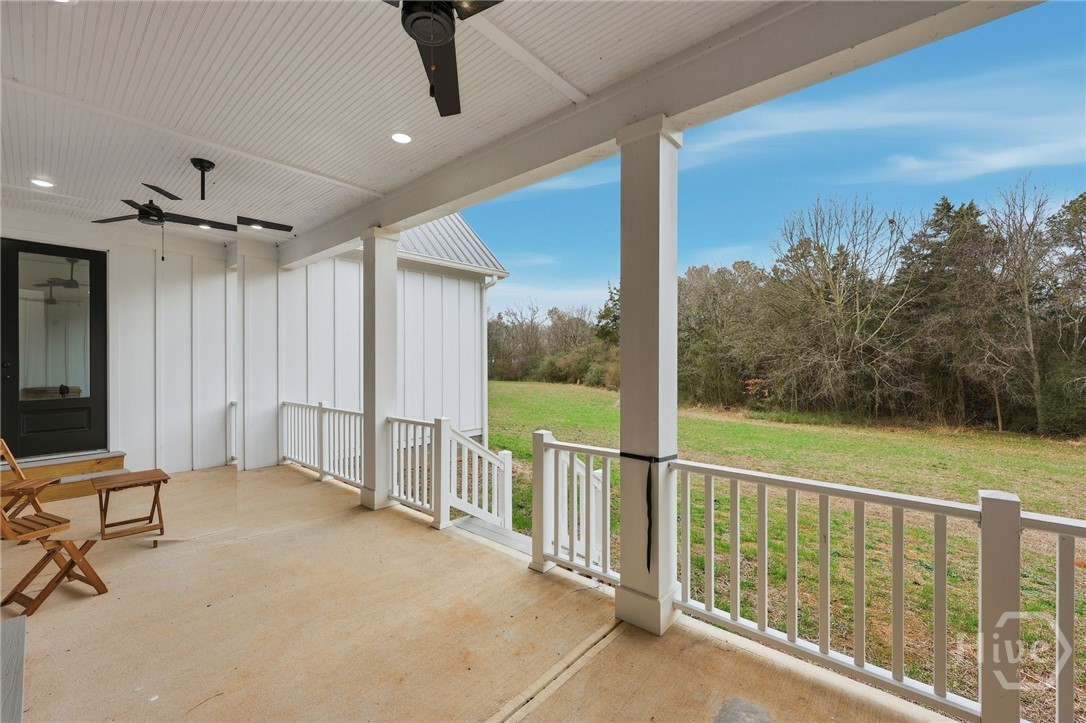 760 Fortson Compton Road Comer, GA 30629 - Photo 23 of 65 Covered back porch with gas grill connection
