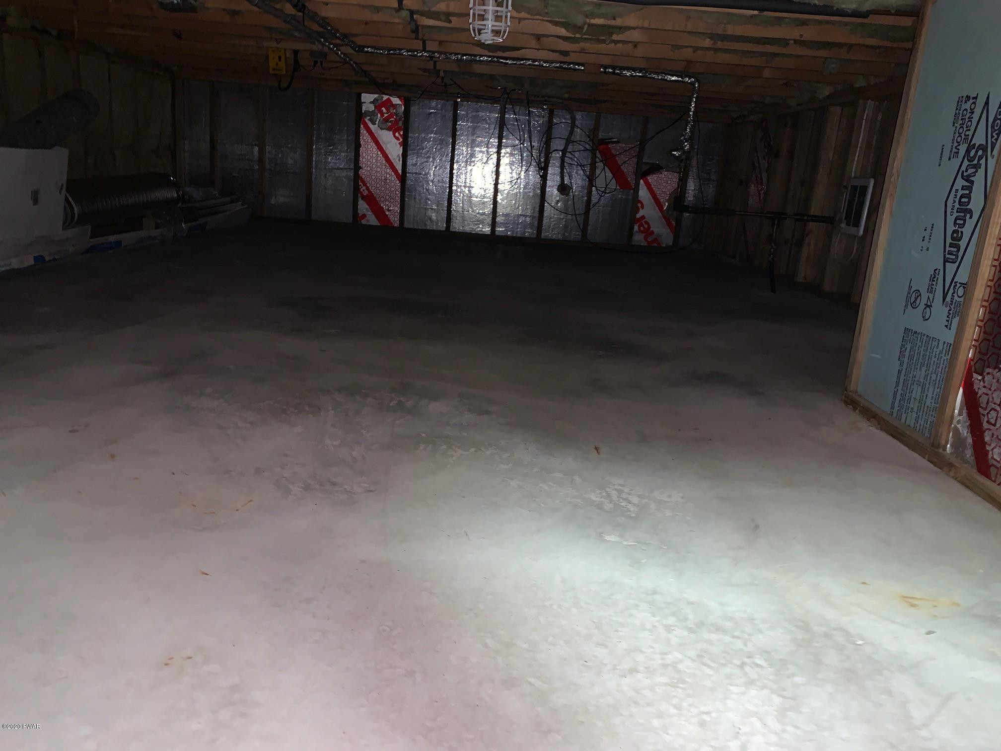 218 Maple Ridge Drive Hawley, PA 18428 - Photo 36 of 46 Clean dry crawl space