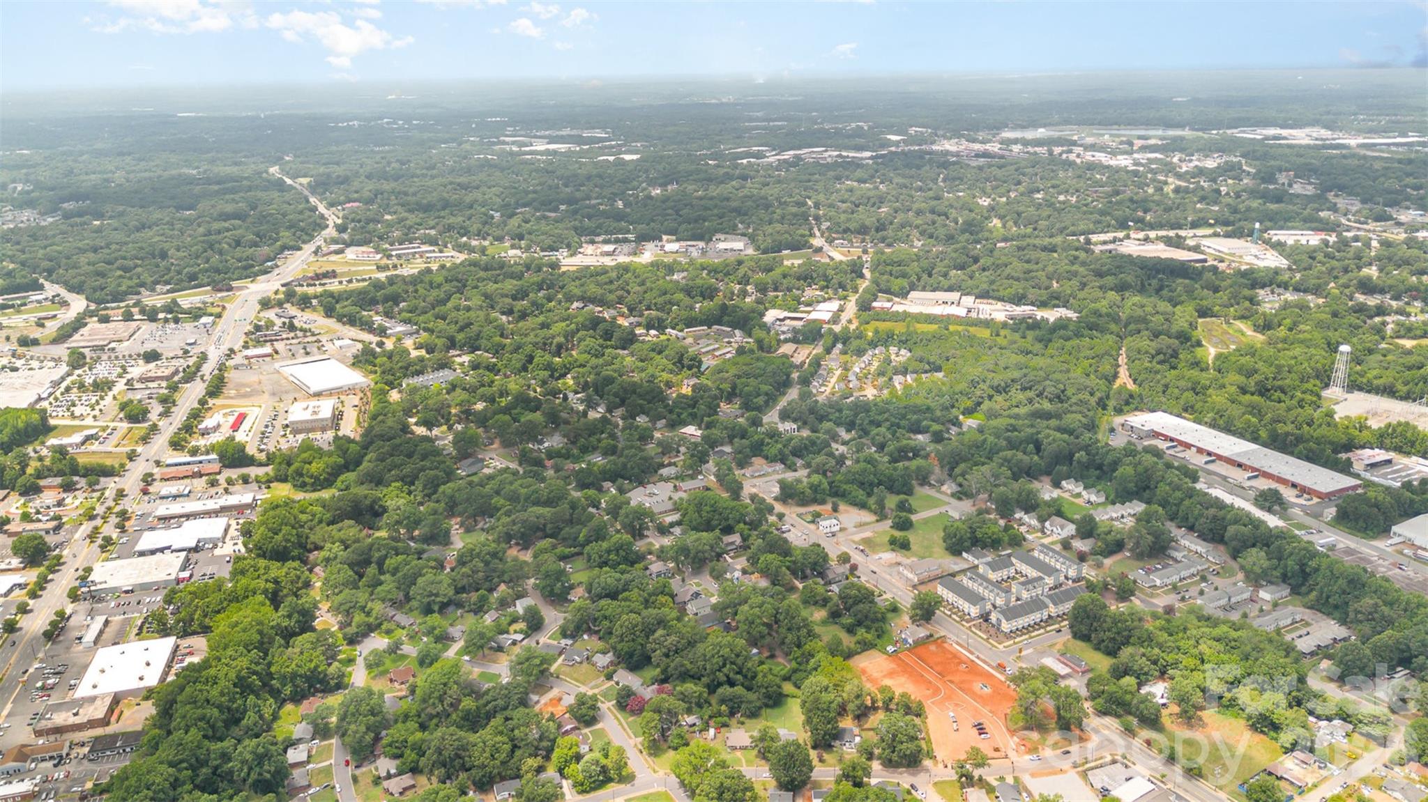 1318 Enderly Road Charlotte, NC 28208 - Photo 22 of 33 a view of city and mountain
