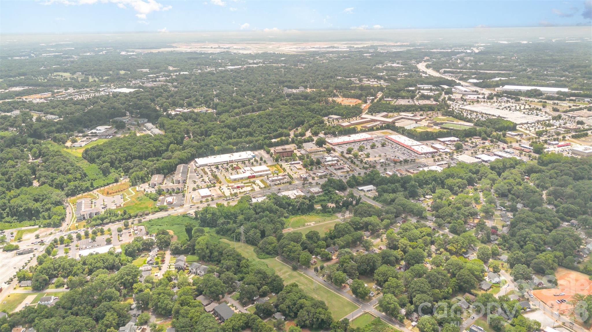 1318 Enderly Road Charlotte, NC 28208 - Photo 24 of 33 a view of city and mountain