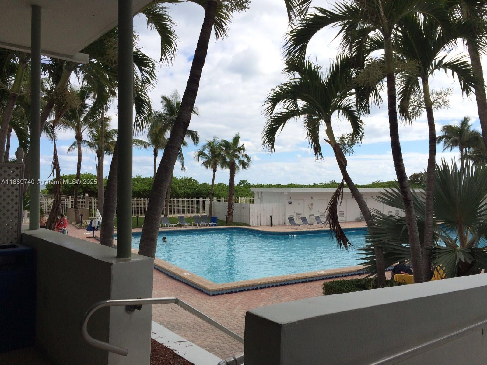 6345 Collins Avenue, Unit 937 Miami Beach, FL 33141 - Photo 15 of 27 a view of swimming pool with a patio and a yard