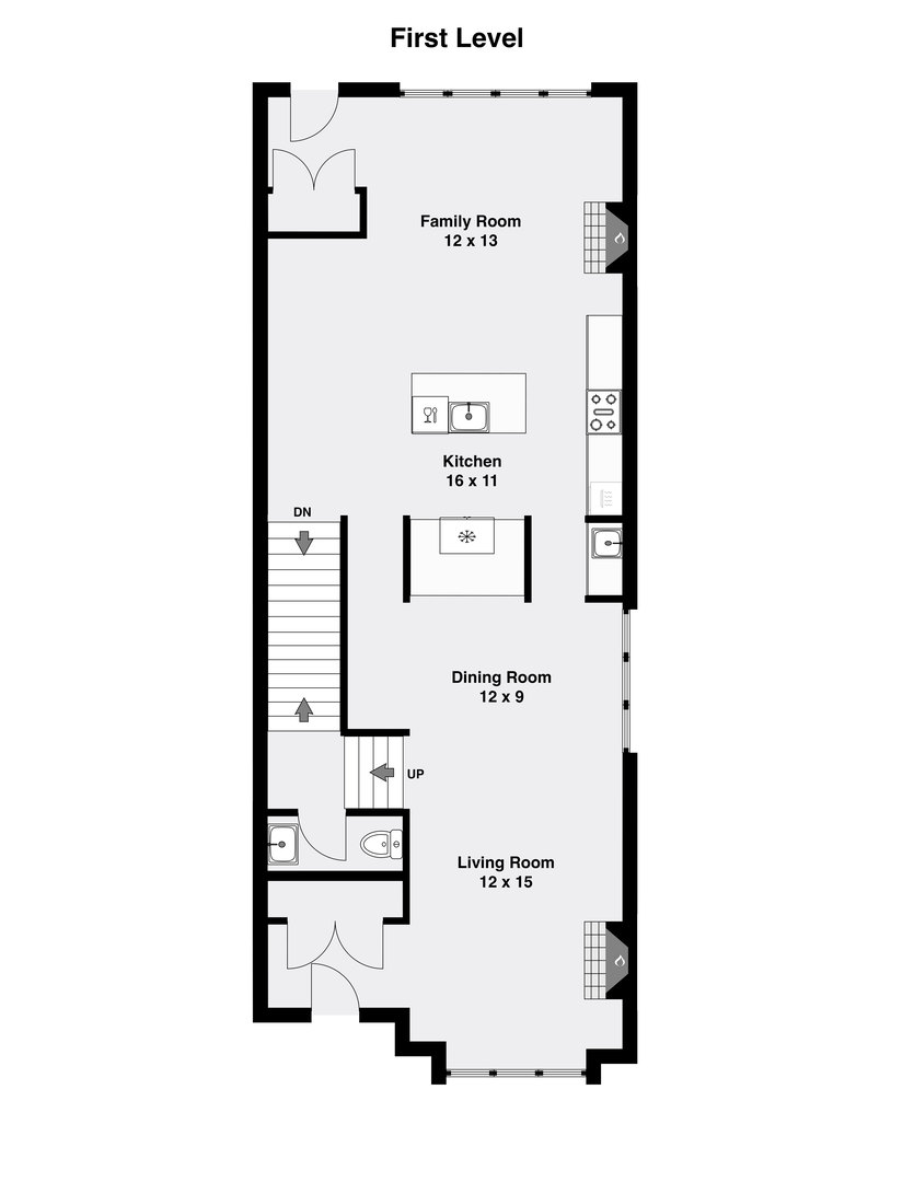 2055 West Race Avenue Chicago, IL 60612 - Photo 33 of 36 a picture of a wall with a white wall and a large window