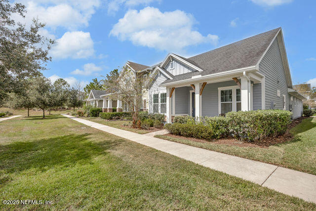 61 Spindrift Court St. Augustine, FL 32092 - Photo 48 of 61 a front view of house with yard and green space
