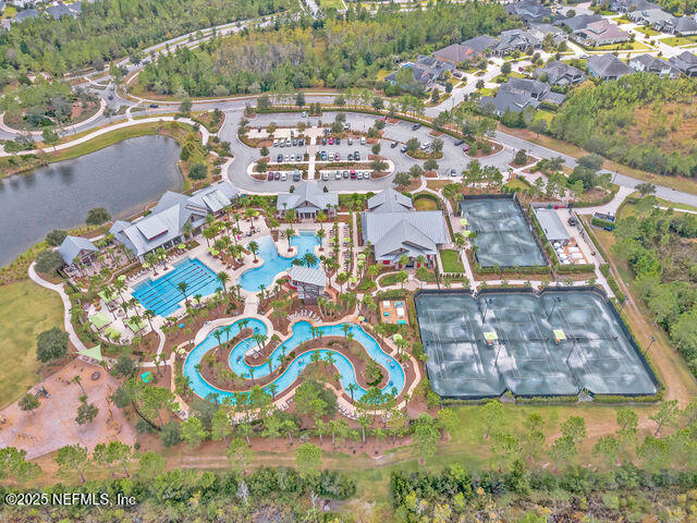 61 Spindrift Court St. Augustine, FL 32092 - Photo 60 of 61 an aerial view of a house with a lake view