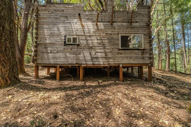 a view of house with deck