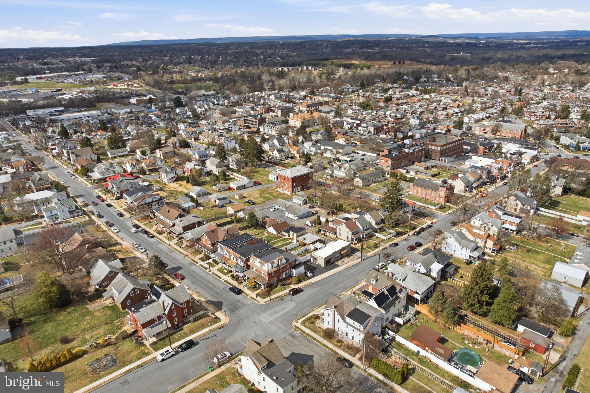 108 New Holland Avenue Reading, PA 19607 - Photo 50 of 66 an aerial view of residential building and street