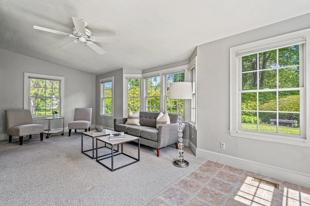 36 Laurel Avenue Wellesley, MA 02481 - Photo 6 of 27 a living room with furniture and a window