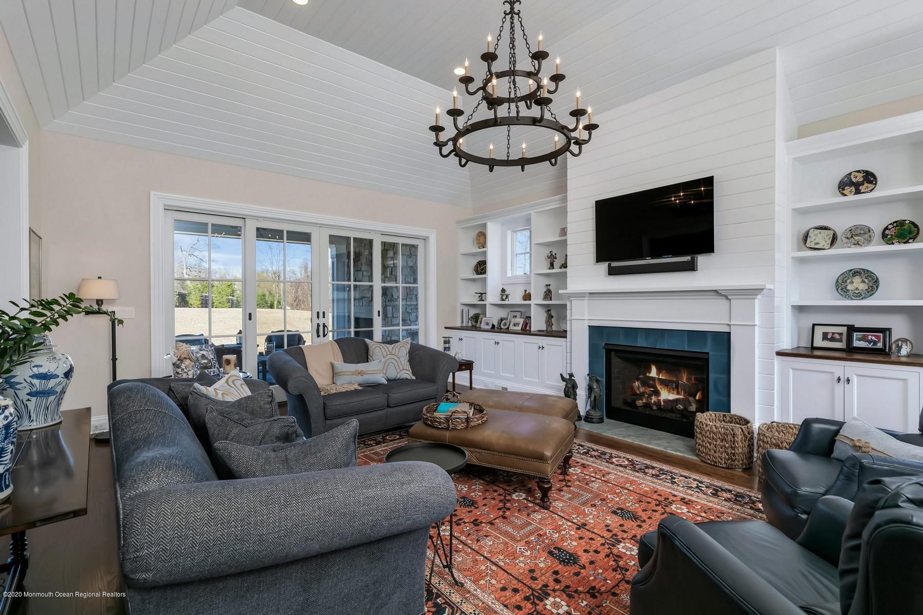 96 Ridge Road Rumson, NJ 07760 - Photo 15 of 37 Comfortable Living - Opens to Porches