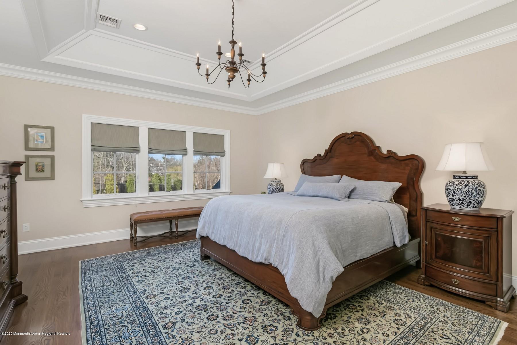 96 Ridge Road Rumson, NJ 07760 - Photo 21 of 37 Elegant Master Suite w Tray Ceiling