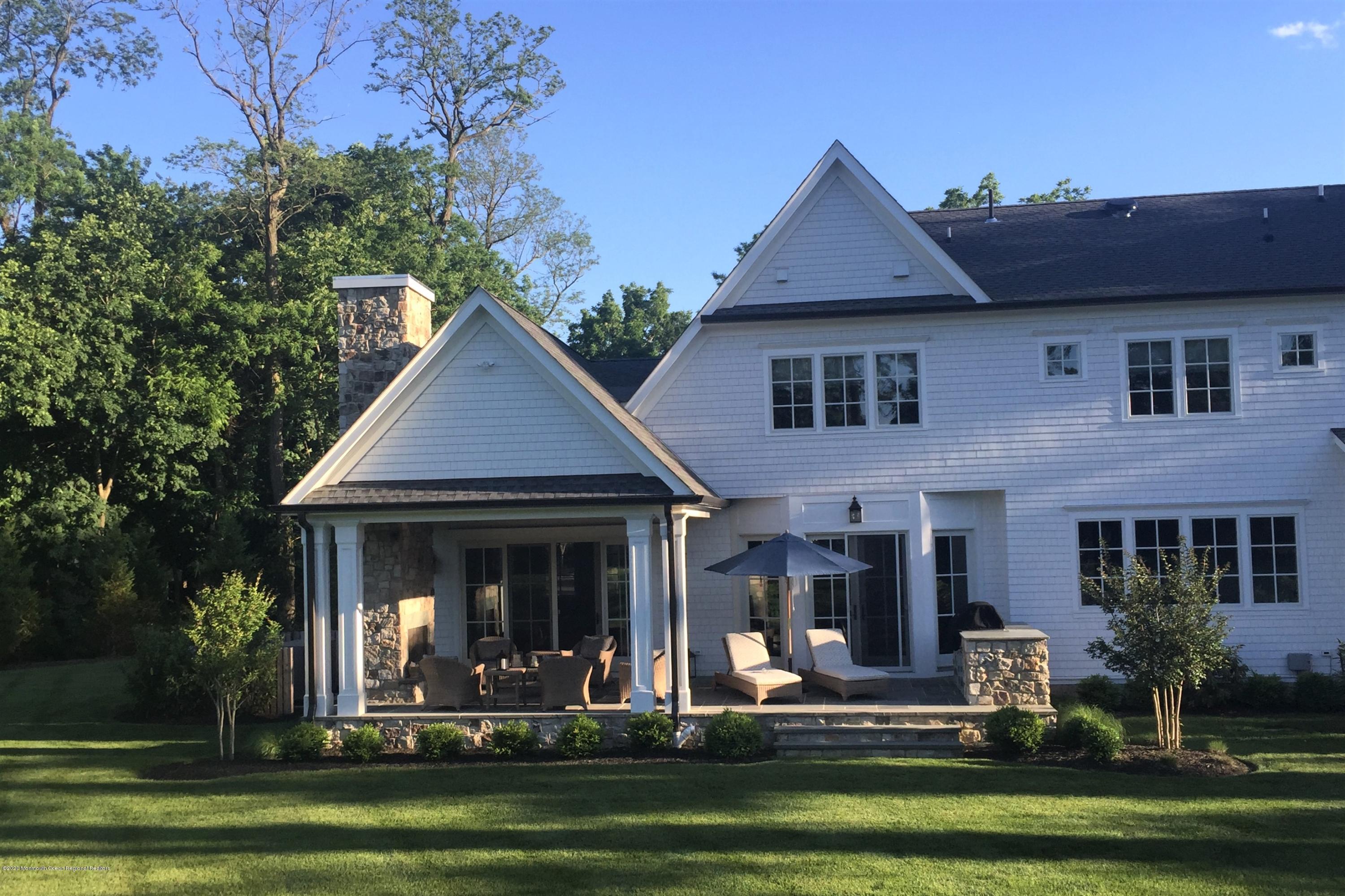 96 Ridge Road Rumson, NJ 07760 - Photo 33 of 37 Rear Covered Porch