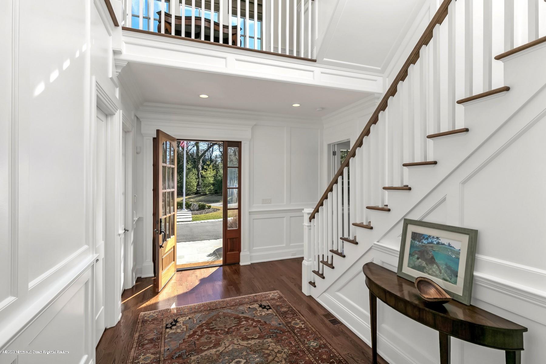 96 Ridge Road Rumson, NJ 07760 - Photo 5 of 37 Light Filled Entry Foyer