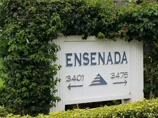 a view of sign board