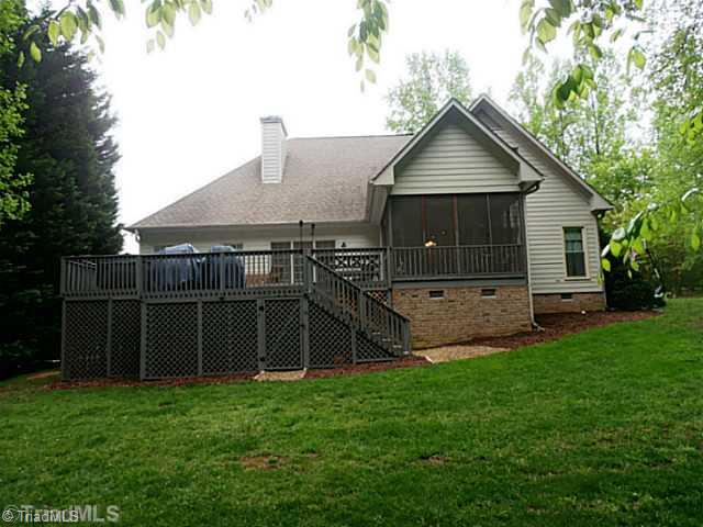 2807 Lockland Drive Oak Ridge, NC 27310 - Photo 12 of 13 Exterior Back.