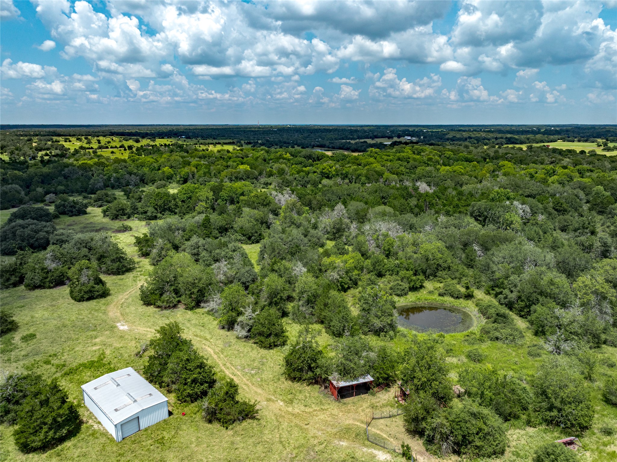 4900 Andreas Road Round Top, TX 78954 - Photo 9 of 20 a view of yard with green space