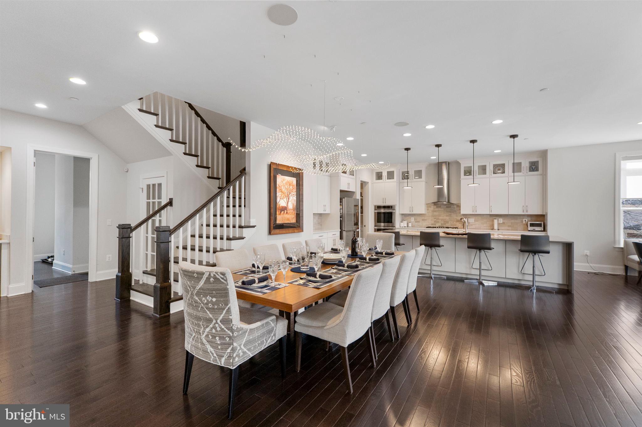 11760 Glen Mill Road Potomac, MD 20854 - Photo 15 of 64 Open-concept dining and kitchen space.