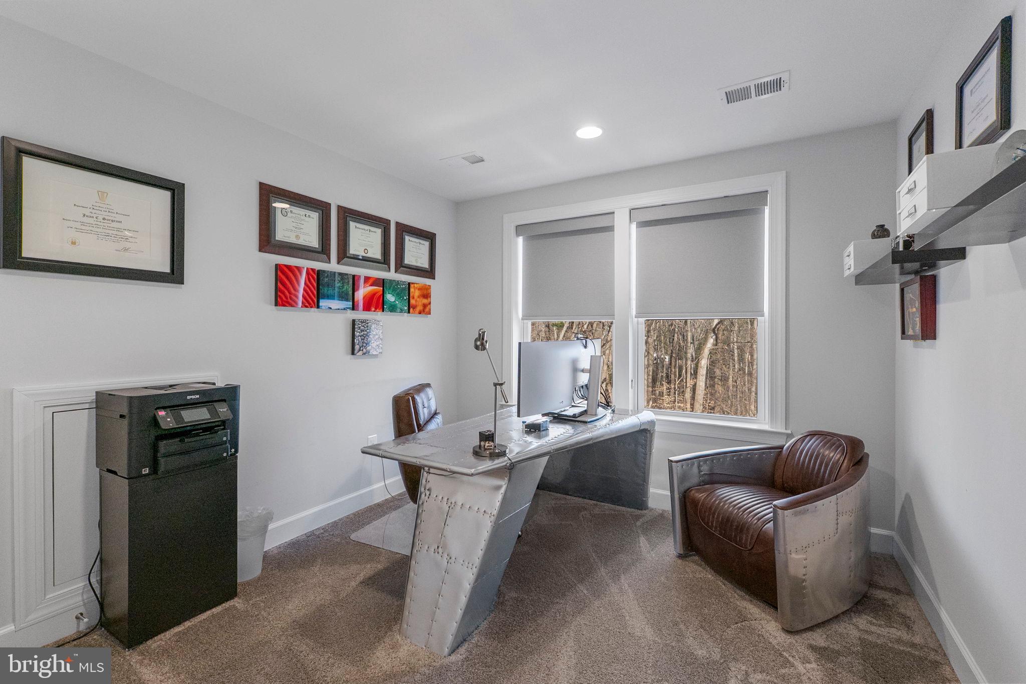11760 Glen Mill Road Potomac, MD 20854 - Photo 42 of 64 a living room with furniture a window and a dining table