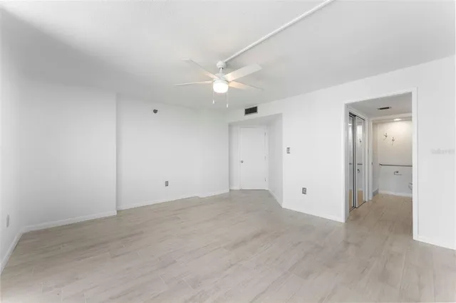 wooden floor in an empty room