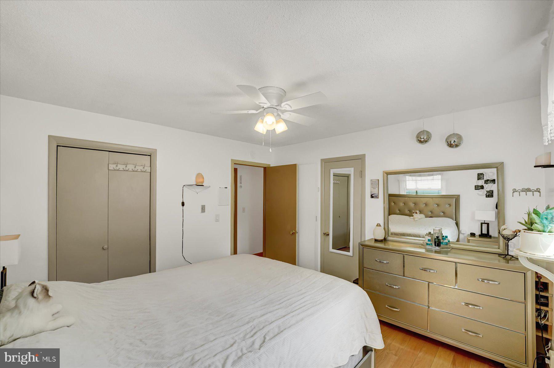 4814 West Whitehall Road Pennsylvania Furnace, PA 16865 - Photo 17 of 43 a spacious bedroom with a bed and a mirror