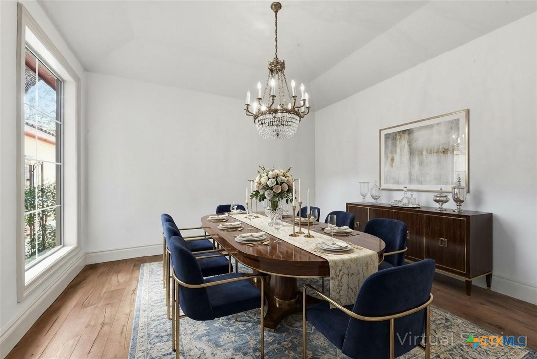 1108 Tuscan Ridge Drive New Braunfels, TX 78130 - Photo 17 of 47 a dining room with furniture and window