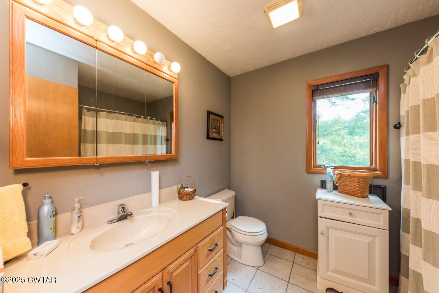 3490 Coffee Landing Road Morris Chapel, TN 38361 - Photo 19 of 39 a bathroom with a sink a toilet and a mirror