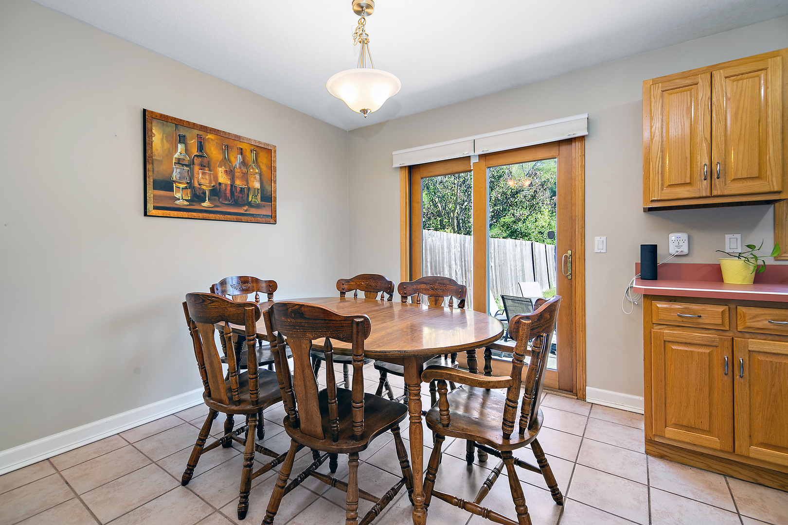 450 South Walnut Street Manteno, IL 60950 - Photo 4 of 14 a view of a dining room with furniture window and outside view