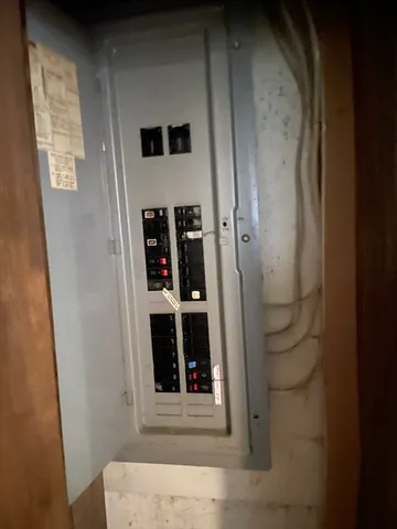 a view of water heater room