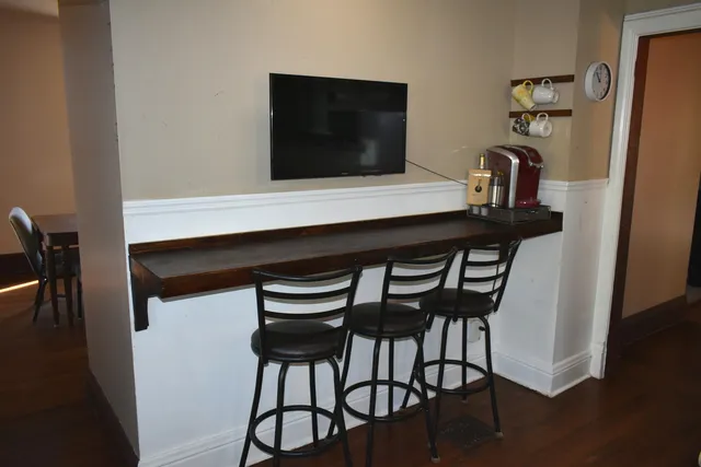 a room with storage and utility