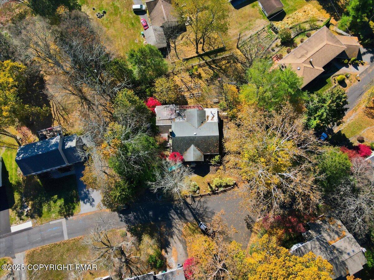 137 Berwick Heights Road East Stroudsburg, PA 18301 - Photo 12 of 88 an aerial view of a house with a yard and garden
