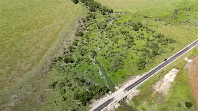 a close up of a from a window