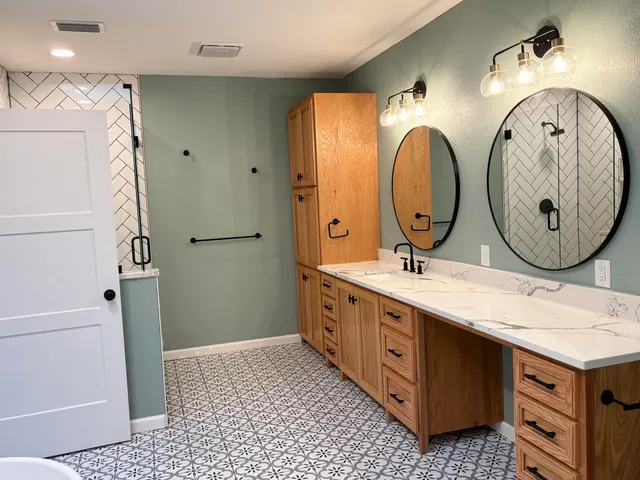 en empty room with a window