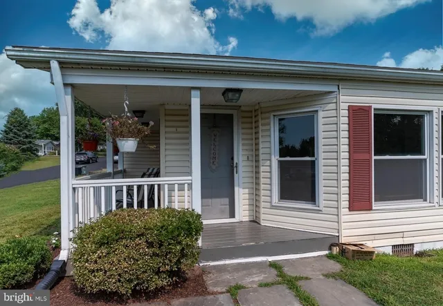 a view of a house with a window