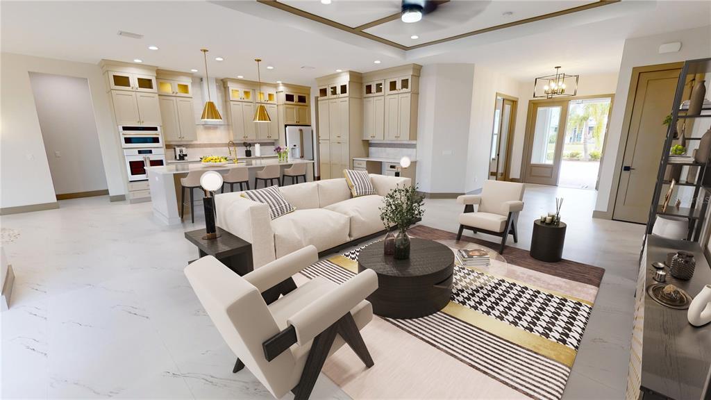 2049 Treasure Lane Punta Gorda, FL 33982 - Photo 12 of 72 a living room with furniture and a large window