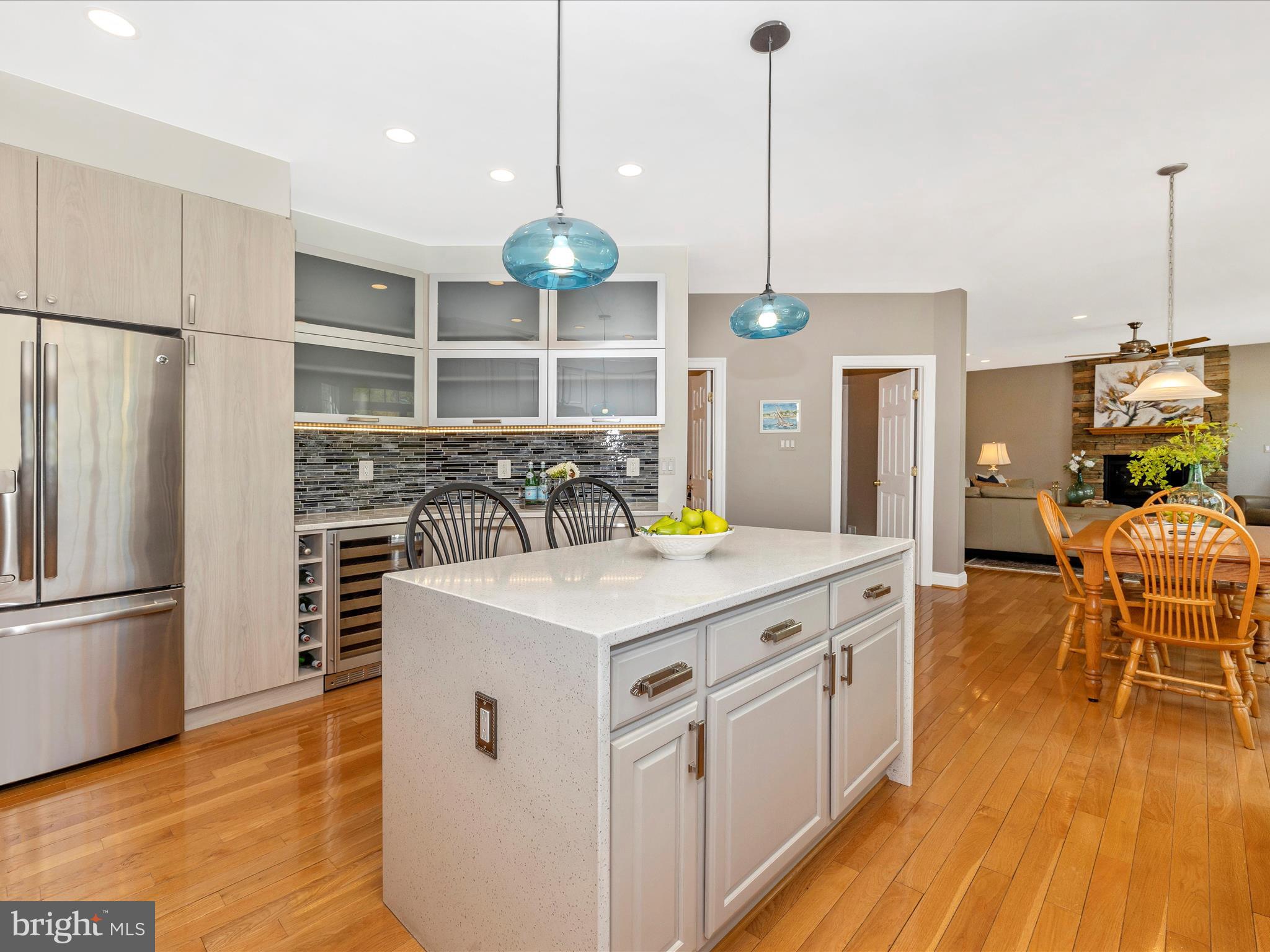 23133 Persimmon Ridge Road Clarksburg, MD 20871 - Photo 20 of 73 Wine fridge.