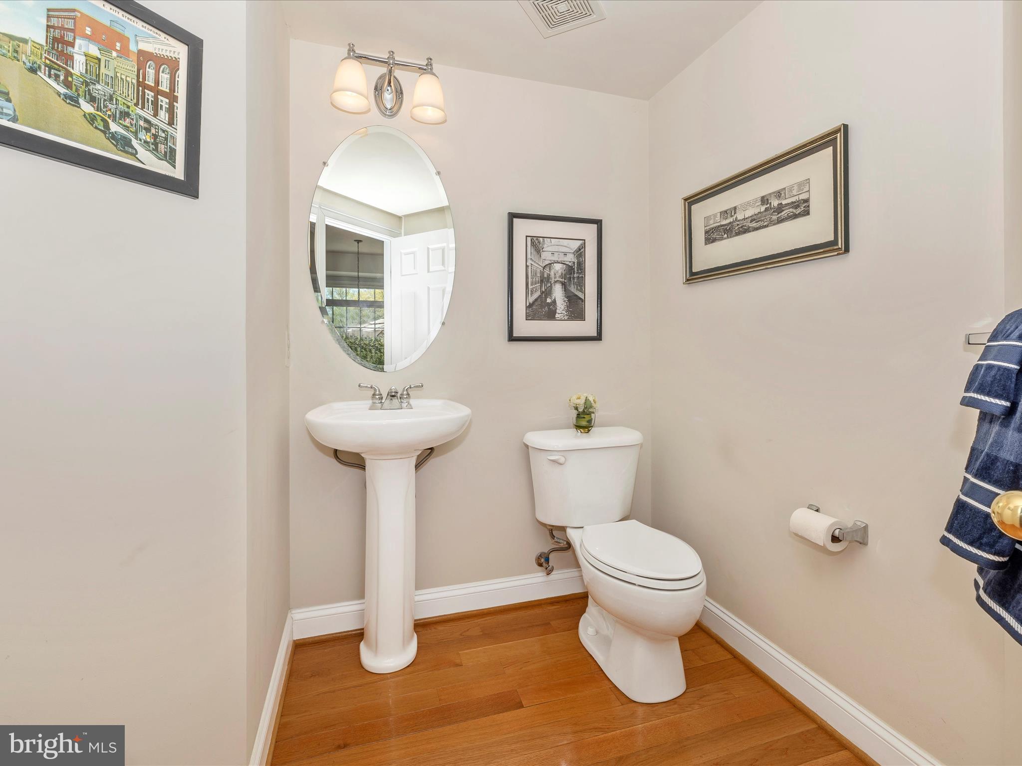 23133 Persimmon Ridge Road Clarksburg, MD 20871 - Photo 31 of 73 Main level powder room.