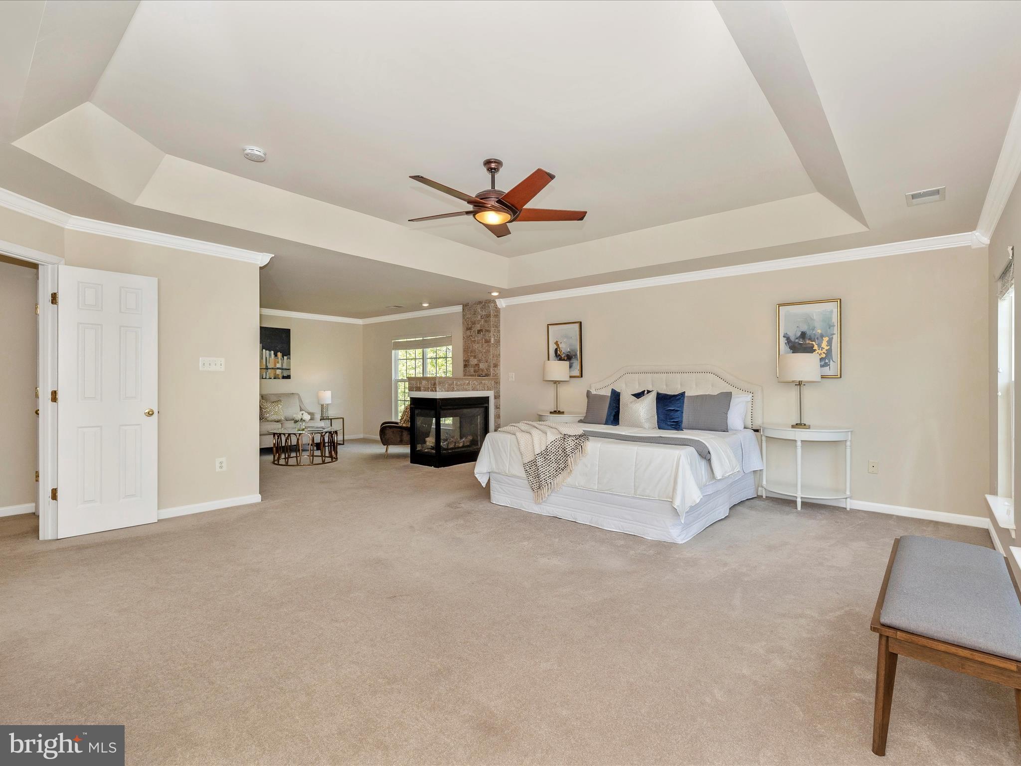 23133 Persimmon Ridge Road Clarksburg, MD 20871 - Photo 33 of 73 Fresh paint, tray ceiling & ceiling fan.