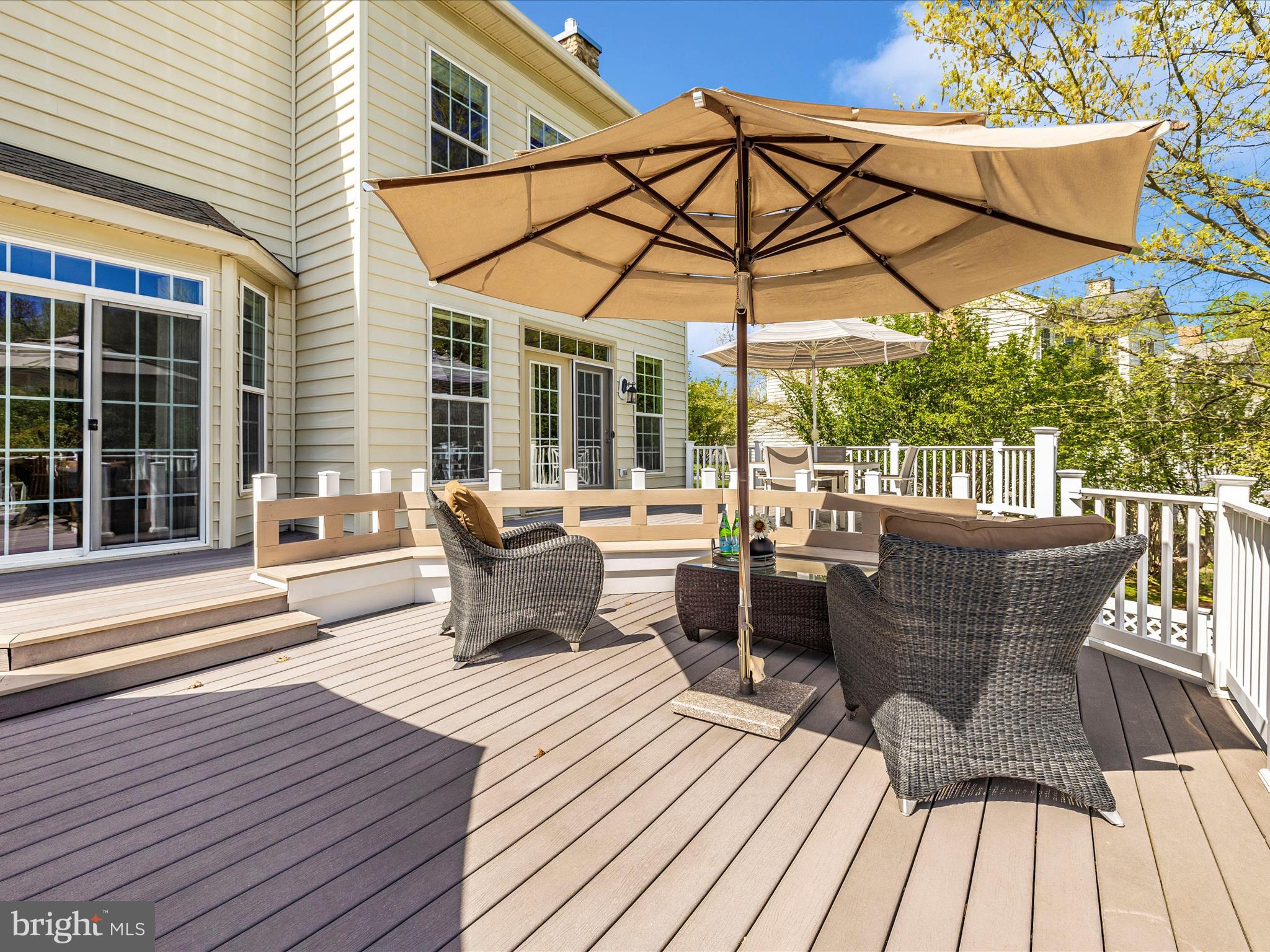 23133 Persimmon Ridge Road Clarksburg, MD 20871 - Photo 64 of 73 Large composite deck.