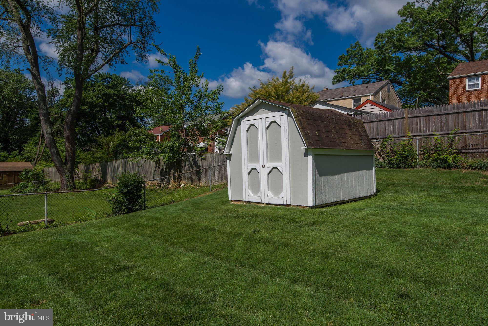 9816 Cottrell Terrace Silver Spring, MD 20903 - Photo 22 of 22 Shed in backyard