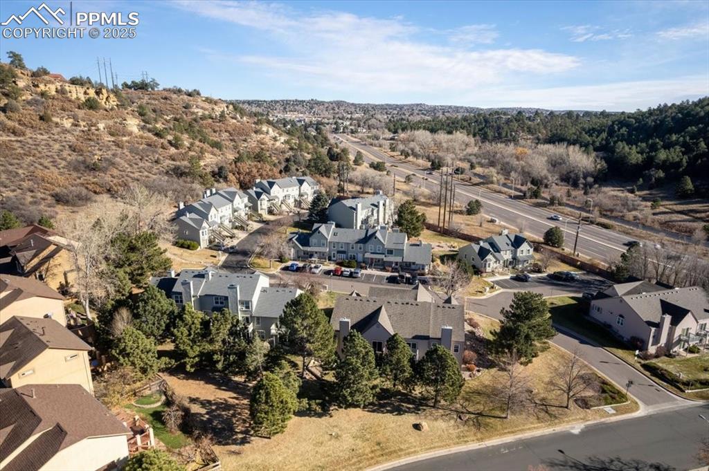 2531 Blazek Loop Colorado Springs, CO 80918 - Photo 26 of 29 an aerial view of a city