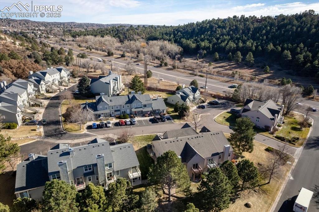2531 Blazek Loop Colorado Springs, CO 80918 - Photo 27 of 29 an aerial view of multiple house