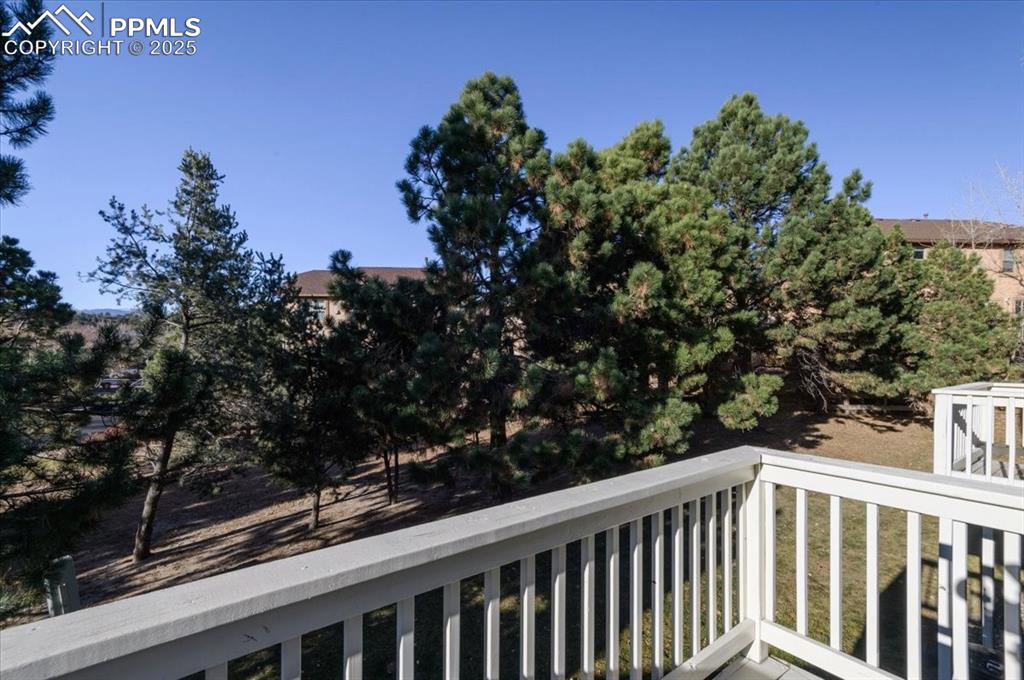 2531 Blazek Loop Colorado Springs, CO 80918 - Photo 10 of 29 a view of trees and sitting space