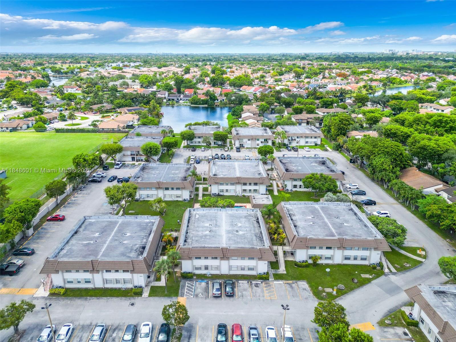 6911 Southwest 129th Avenue, Unit 2 Miami, FL 33183 - Photo 18 of 30 a view of a city with mountains in the background