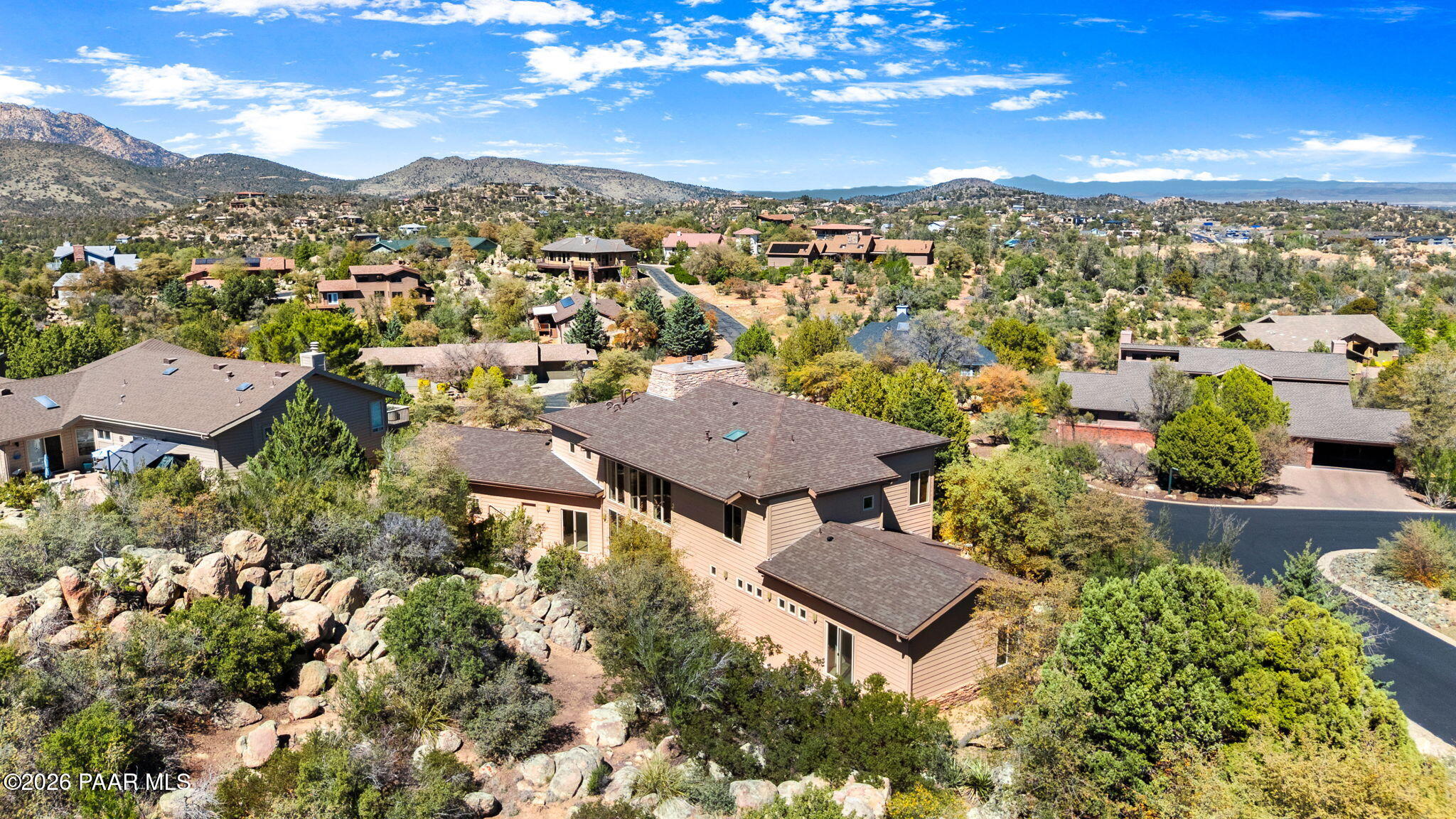 1962 Forest View Prescott, AZ 86305 - Photo 42 of 47 37-Aerial Back