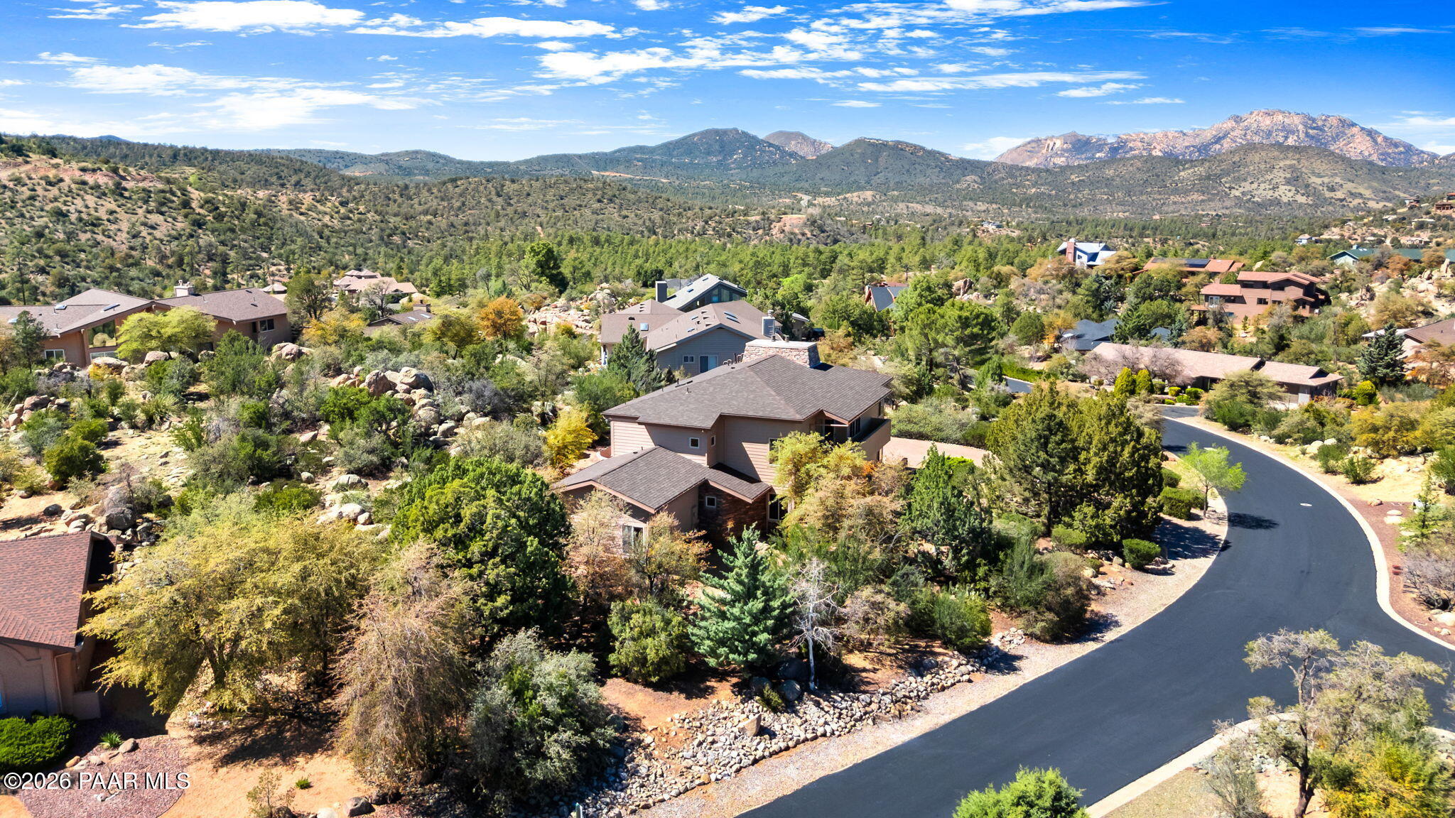 1962 Forest View Prescott, AZ 86305 - Photo 43 of 47 38-Aerial Side
