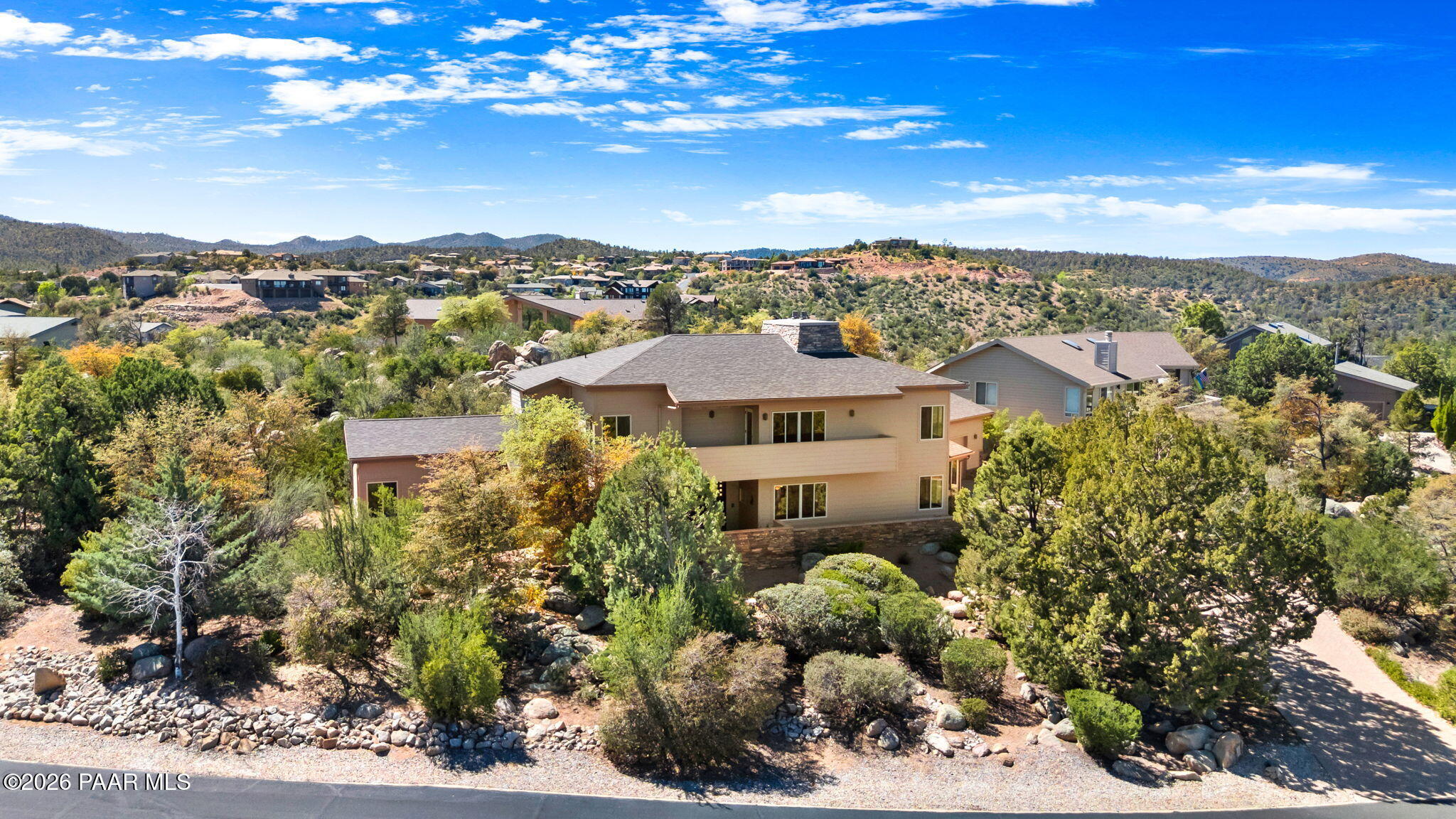 1962 Forest View Prescott, AZ 86305 - Photo 5 of 47 5-Aerial Front (2)