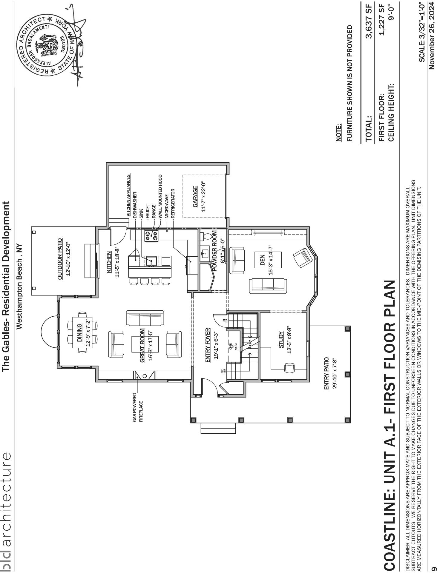 12 Depot Road, Unit 1701 Westhampton Beach, NY 11978 - Photo 15 of 18 a picture of a floor plan