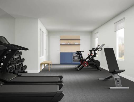 12 Depot Road, Unit 1701 Westhampton Beach, NY 11978 - Photo 18 of 18 a view of a room with gym equipment