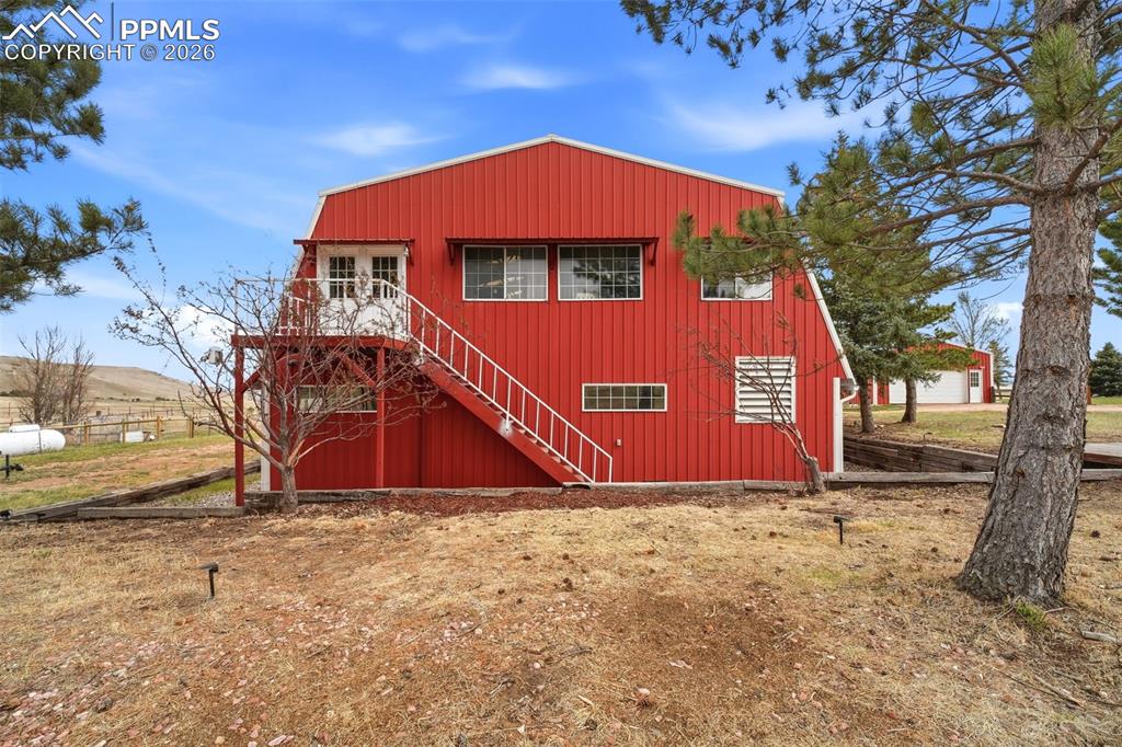 5315 East Best Road Larkspur, CO 80118 - Photo 40 of 50 Residential Outbuilding w/workshop and apartment above