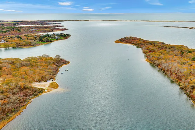 a view of an ocean and beach